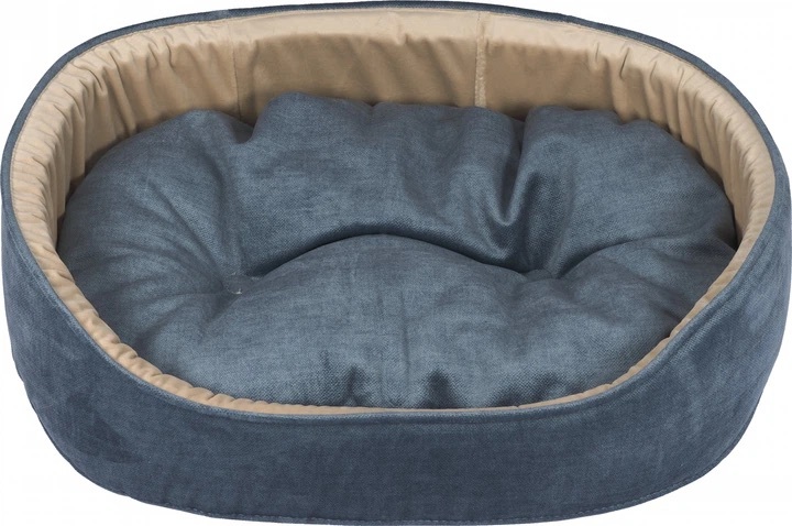 Лежак для собак и кошек AnimAll Sofi S gray/beige 55х43х15 фото 5