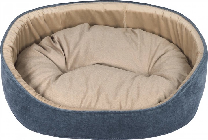 Лежак для собак и кошек AnimAll Sofi S gray/beige 55х43х15 фото 6