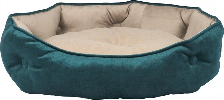 Лежак для собак і котів AnimAll Tiana S mint/beige 58х50х22фото2