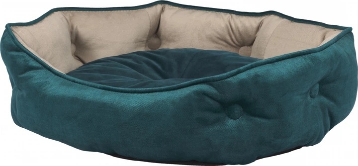 Лежак для собак і котів AnimAll Tiana S mint/beige 58х50х22фото4