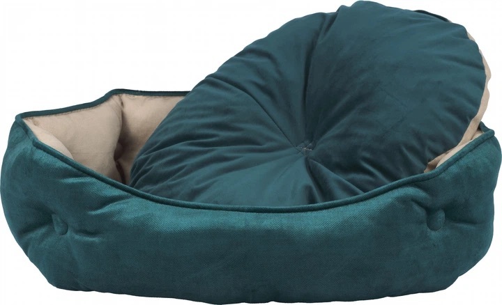 Лежак для собак і котів AnimAll Tiana S mint/beige 58х50х22фото5