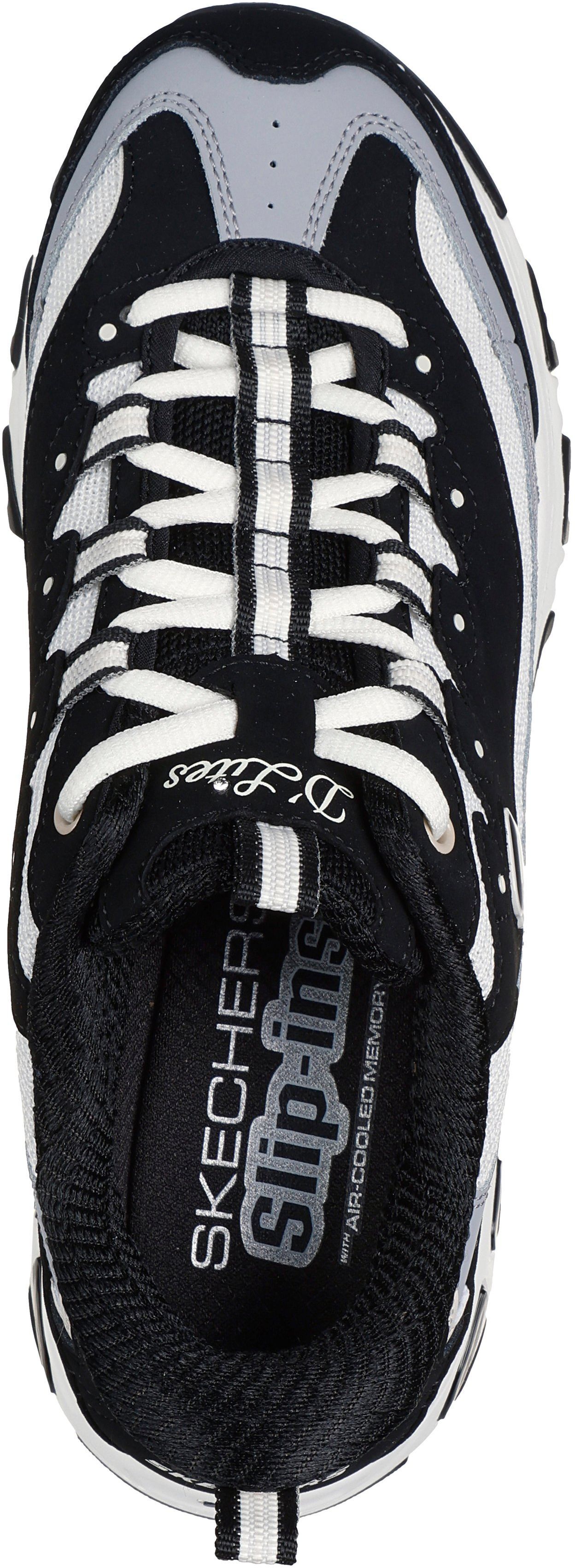 Кросівки жіночі Skechers D'Lites - Smooth Nostalgia 150537 BKNT 36 (6 US) чорніфото