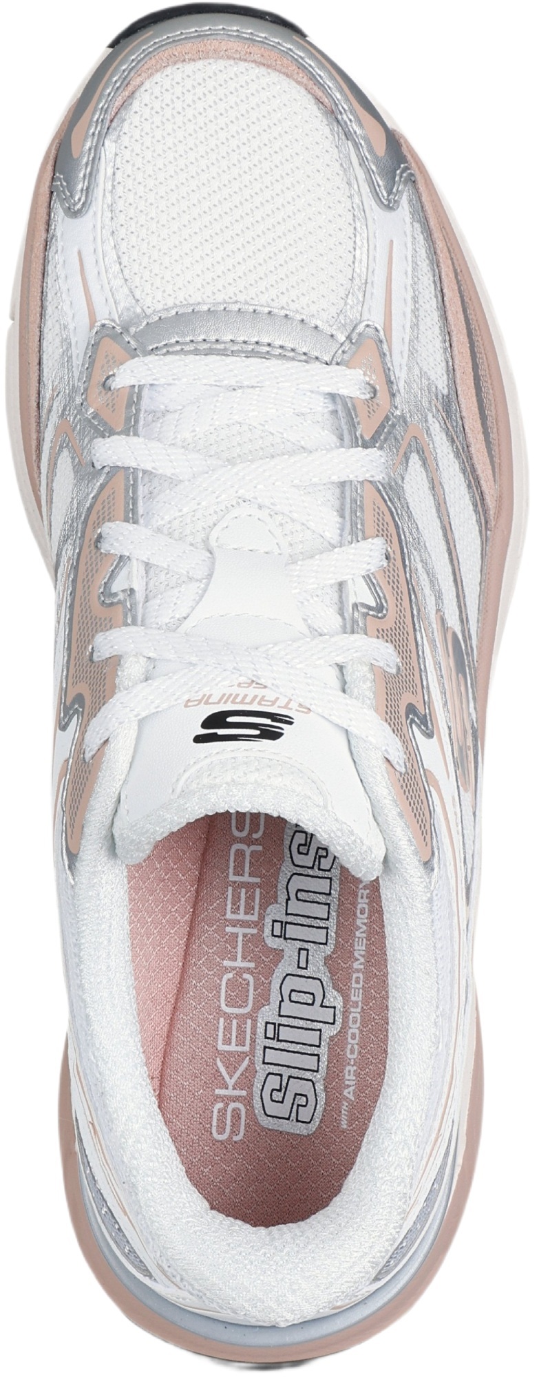 Кроссовки женские Skechers Stamina Sport 150710 WSLP 41 (11 US) молочные фото 4