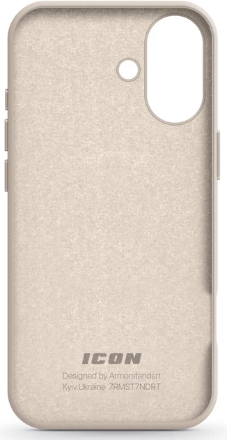 Чехол ArmorStandart ICON2 Case для Apple iPhone 16 Ivory (ARM79625) фото 2