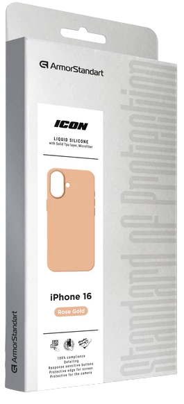 Чохол ArmorStandart ICON2 Case для Apple iPhone 16 Rose Gold (ARM79626)фото9