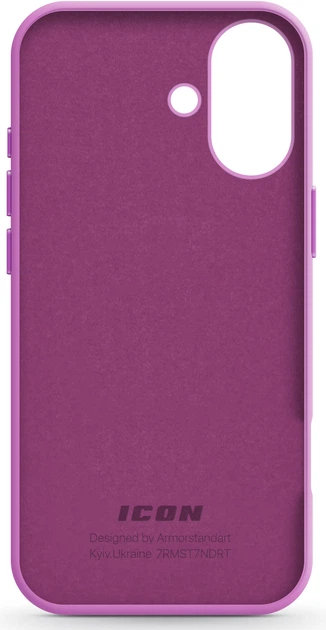 Чехол ArmorStandart ICON2 Case для Apple iPhone 16 Light Purple (ARM79627) фото 2