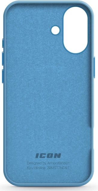 Чехол ArmorStandart ICON2 Case для Apple iPhone 16 Capri Blue (ARM79628) фото 2