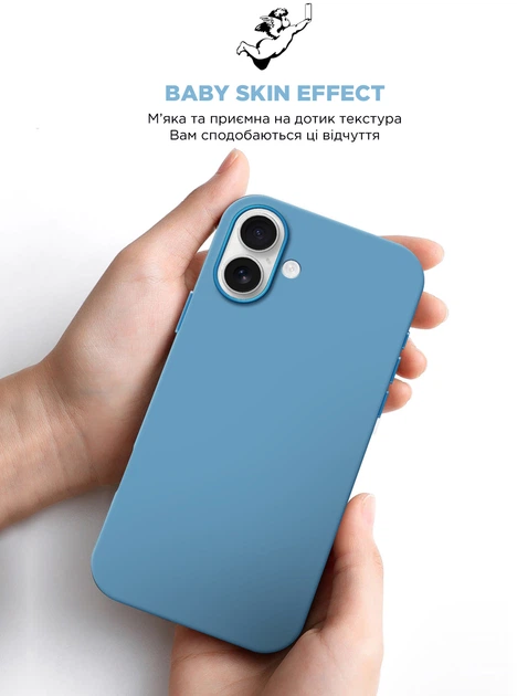 Чехол ArmorStandart ICON2 Case для Apple iPhone 16 Plus Capri Blue (ARM79633) фото 6