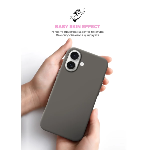 Чохол ArmorStandart ICON2 MagSafe для Apple iPhone 16 Stone Grey (ARM81311)фото6