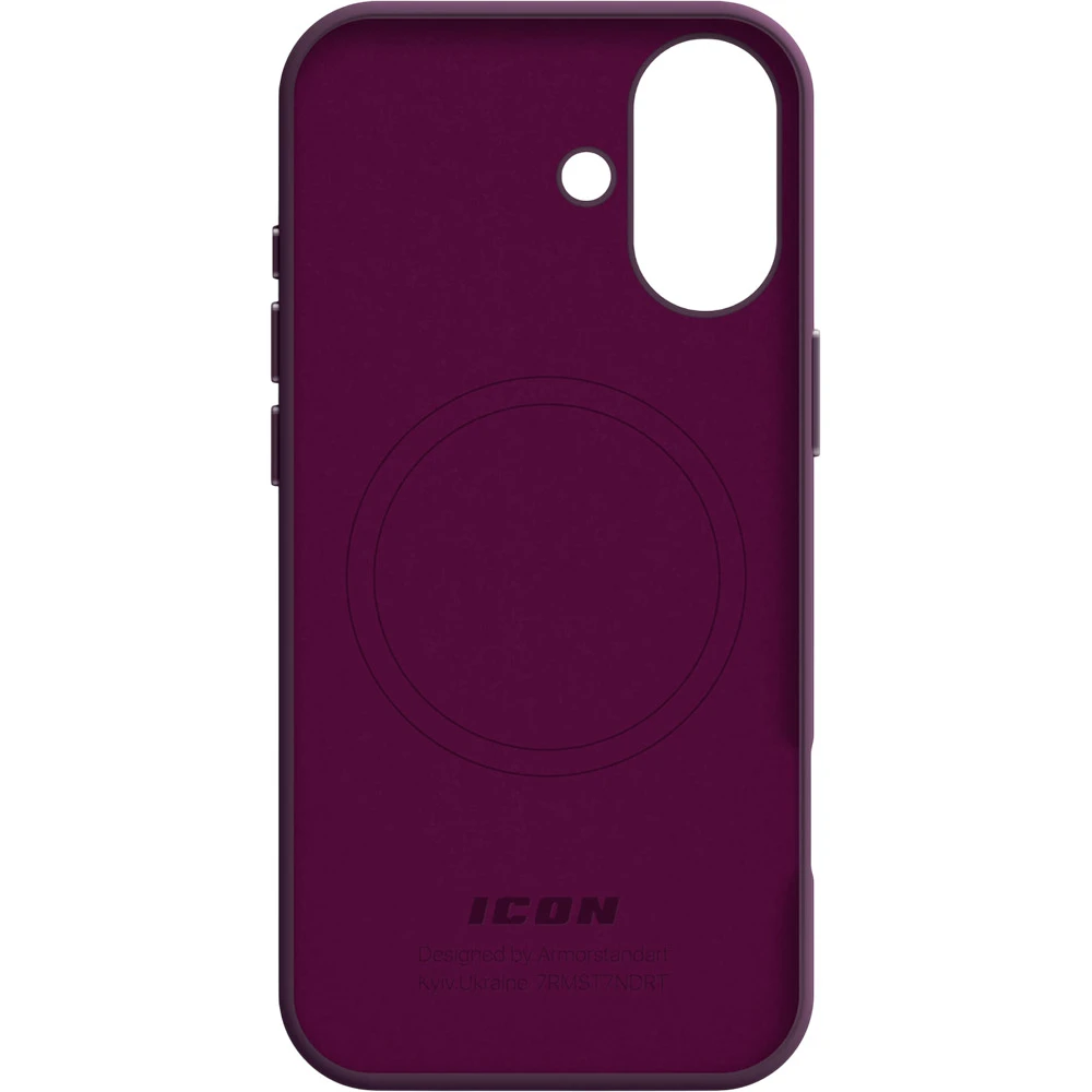 Чехол ArmorStandart ICON2 MagSafe для Apple iPhone 16 Plum (ARM81312) фото 2