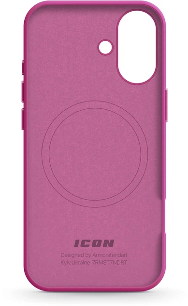 Чохол ArmorStandart ICON2 MagSafe для Apple iPhone 16 Fuchsia (ARM81314)фото2