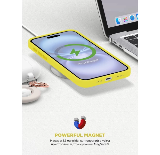 Чехол ArmorStandart ICON2 MagSafe для Apple iPhone 16 Star Fruit (ARM81315) фото 9