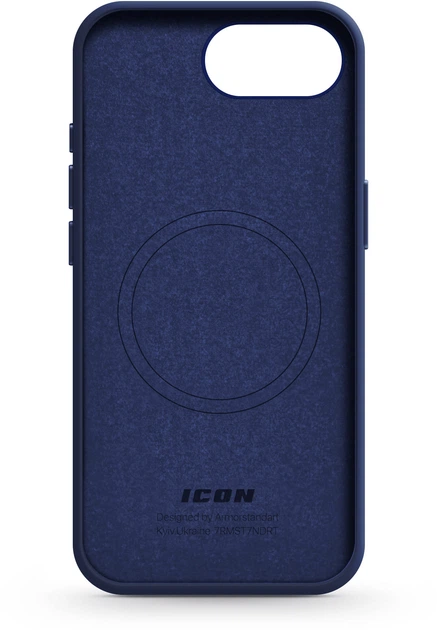 Чехол ArmorStandart ICON2 MagSafe для Apple iPhone 16e Midnight Blue (ARM83968) фото 2