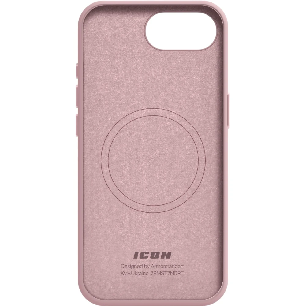 Чехол ArmorStandart ICON2 MagSafe для Apple iPhone 16e Pink Sand (ARM83969) фото 2