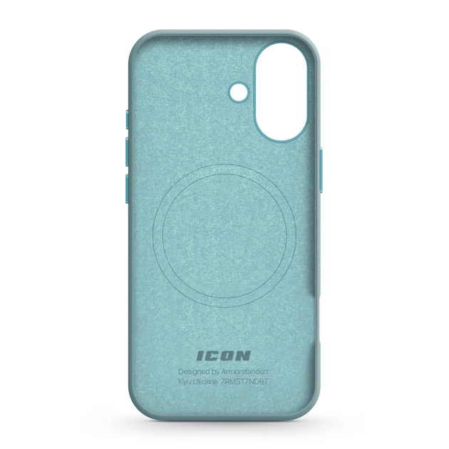 Чохол ArmorStandart ICON2 MagSafe для Apple iPhone 16 Blue Fog (ARM80184)фото2