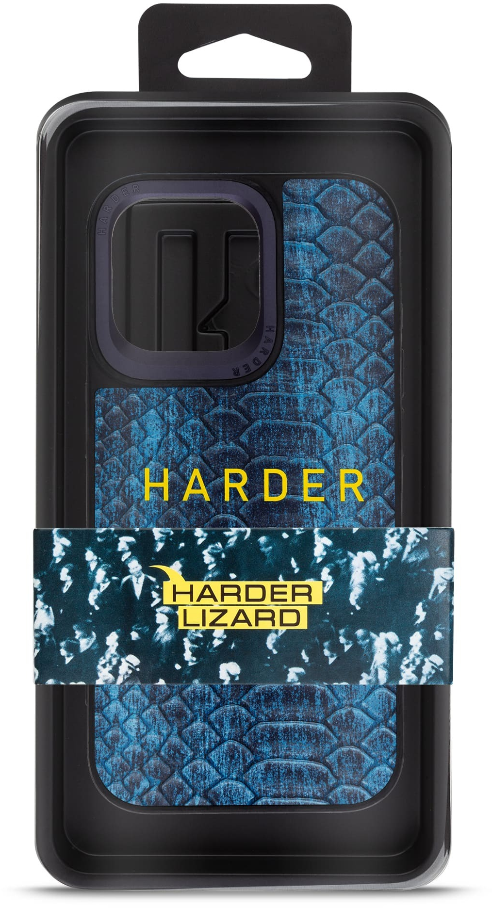 Чохол Harder Lizard для Apple iPhone 15 Pro Max Blue (ARM76875)фото3