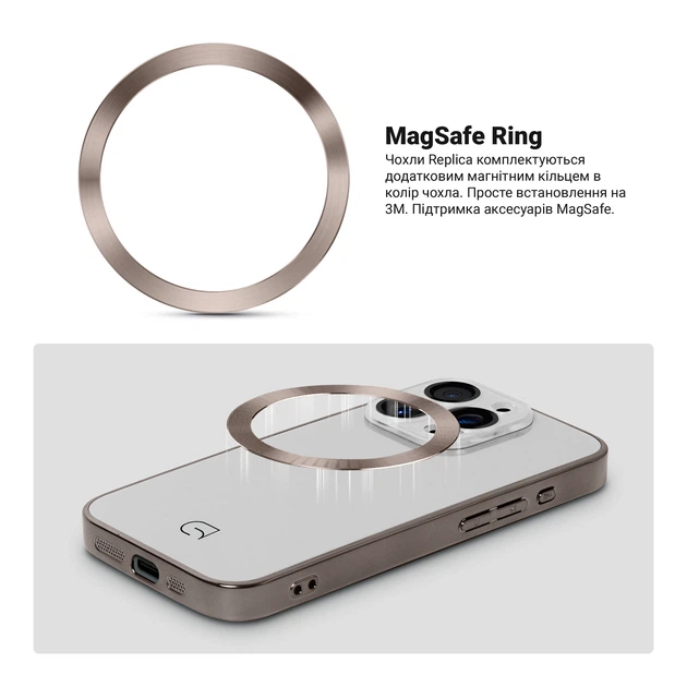 Чехол ArmorStandart Replica MagSafe для Apple iPhone 15 Pro Max White (ARM76243) фото 