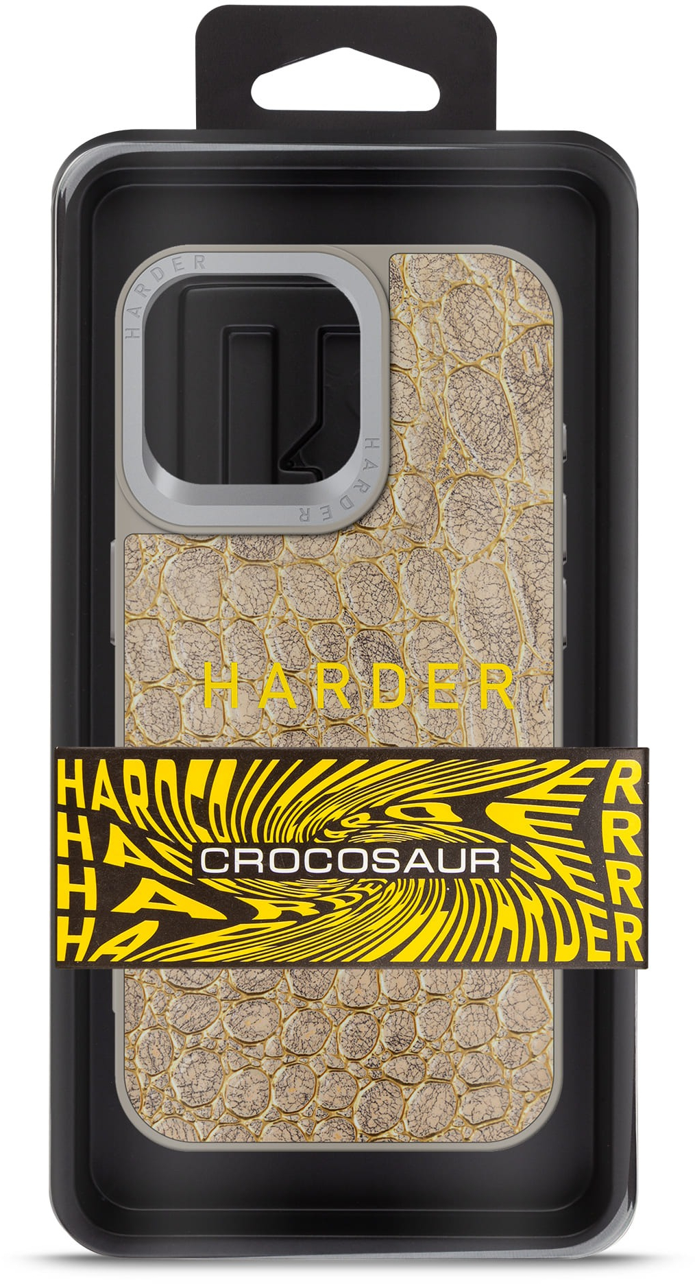 Чохол Harder Crocosaur для Apple iPhone 15 Pro Max Titanium (ARM76711)фото3