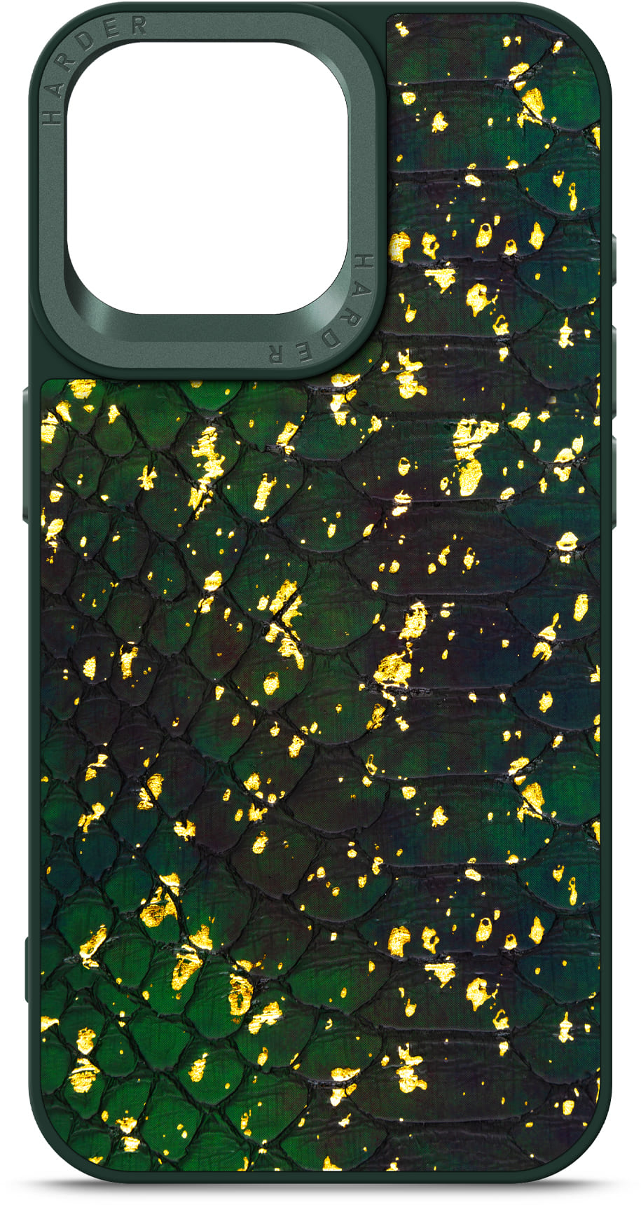 Чехол Harder Nagas для Apple iPhone 15 Pro Max Green (ARM76743) фото 