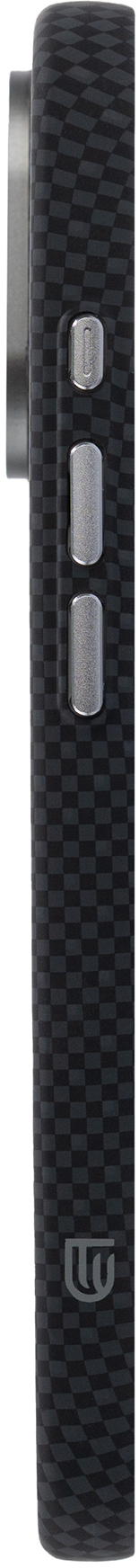 Чехол ArmorStandart LikeCarbon2 MagCase для Apple iPhone 15 Pro Kevlar Black (ARM88589) фото 3