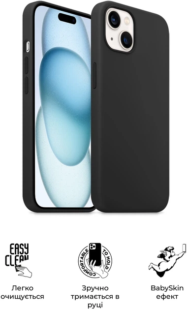 Чохол ArmorStandart ICON2 Case для Apple iPhone 15 Plus Black (ARM70512)фото4