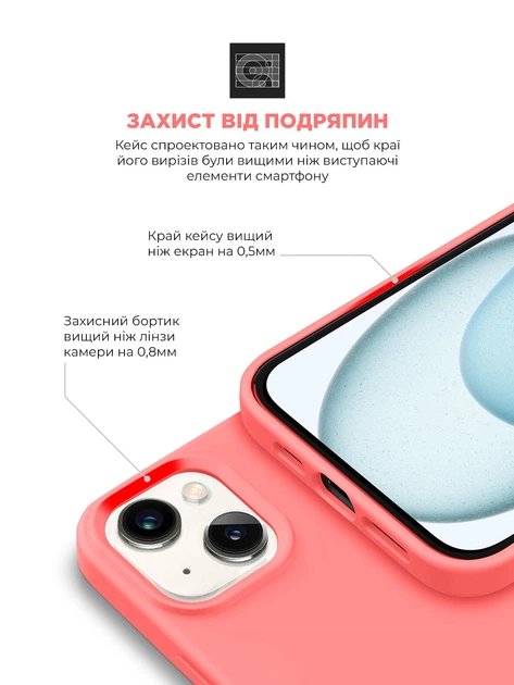 Чехол ArmorStandart ICON2 Case для Apple iPhone 15 Plus Guava (ARM70519) фото 3