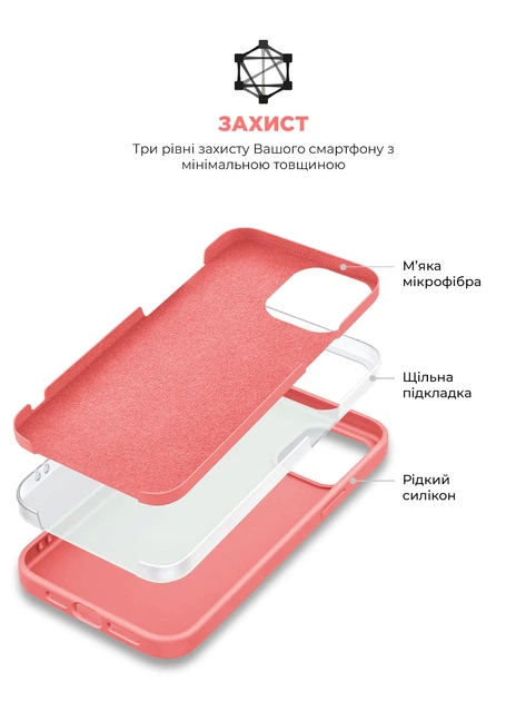 Чехол ArmorStandart ICON2 Case для Apple iPhone 15 Plus Guava (ARM70519) фото 6