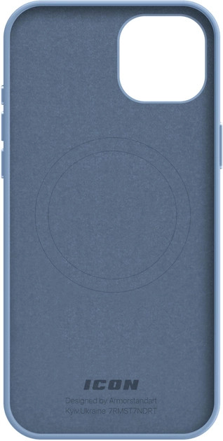 Чехол ArmorStandart ICON2 MagSafe для Apple iPhone 15 Plus Winter Blue (ARM72742) фото 
