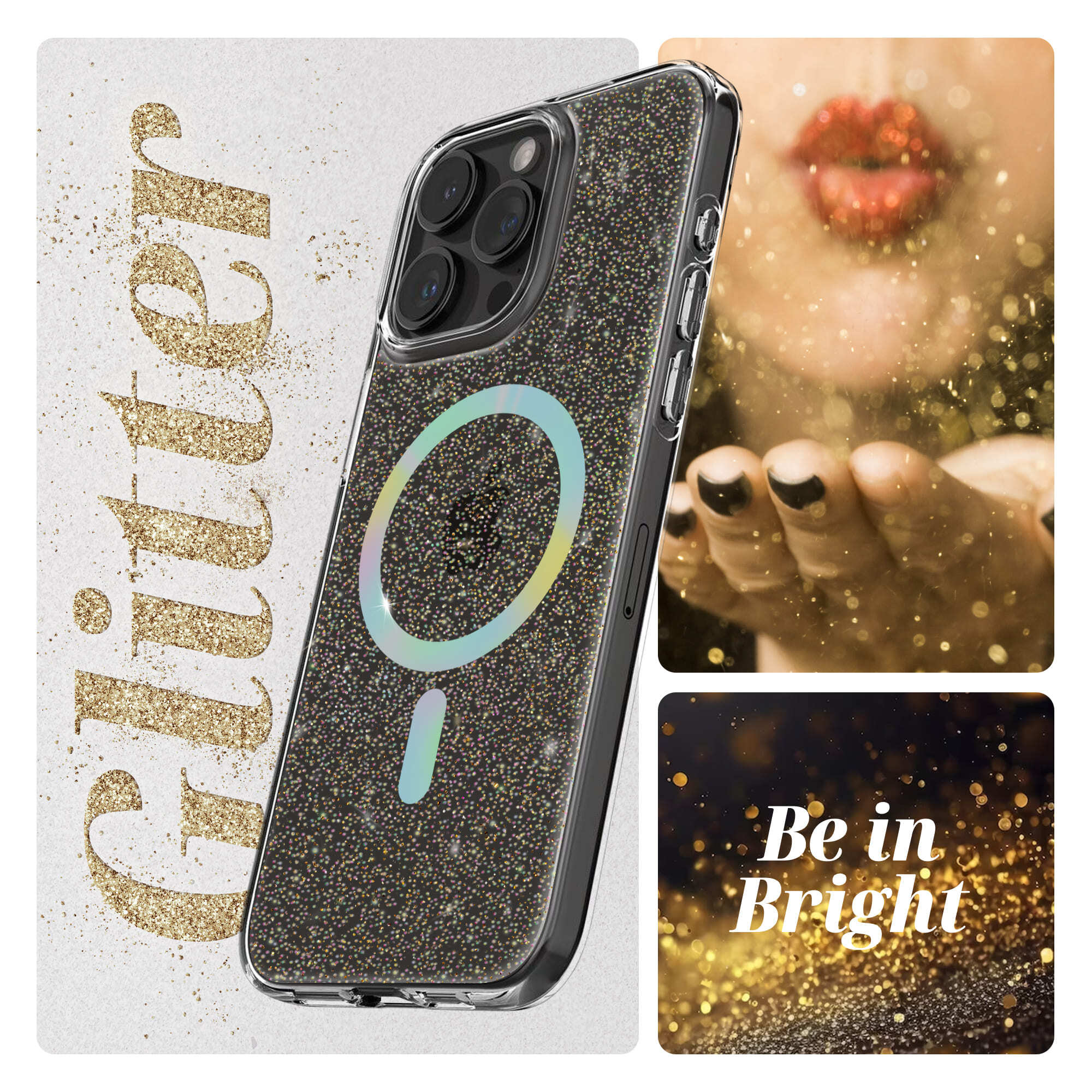 Чохол ArmorStandart Glow Magsafe для Apple iPhone 15 Plus Transparent (ARM69900)фото5