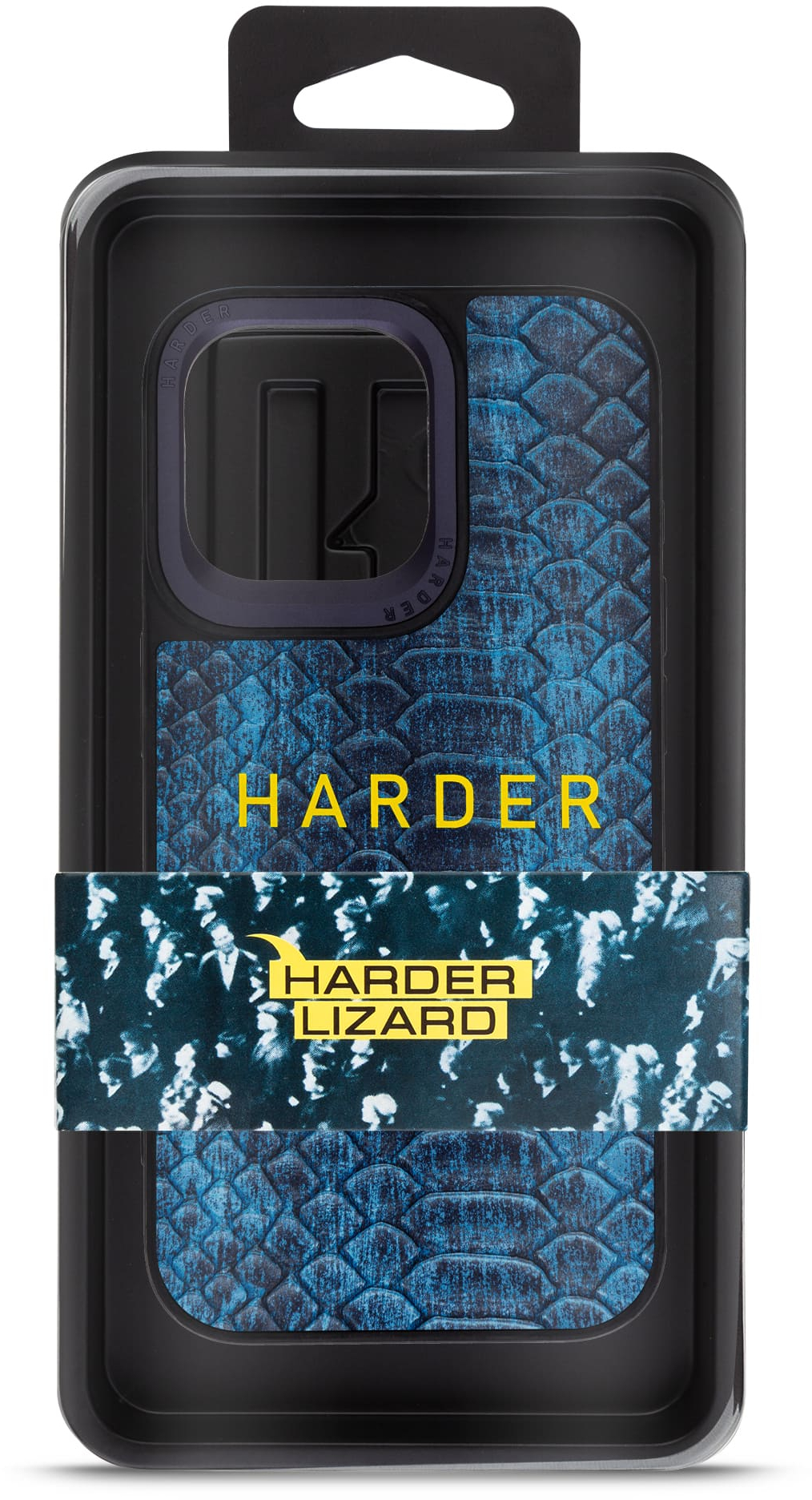 Чохол Harder Lizard для Apple iPhone 14 Pro Max Blue (ARM76883)фото3