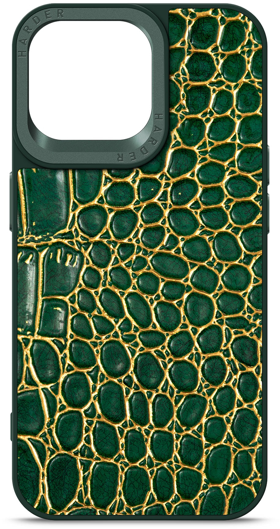 Чехол Harder Crocosaur для Apple iPhone 14 Pro Max Green (ARM76726) фото 2