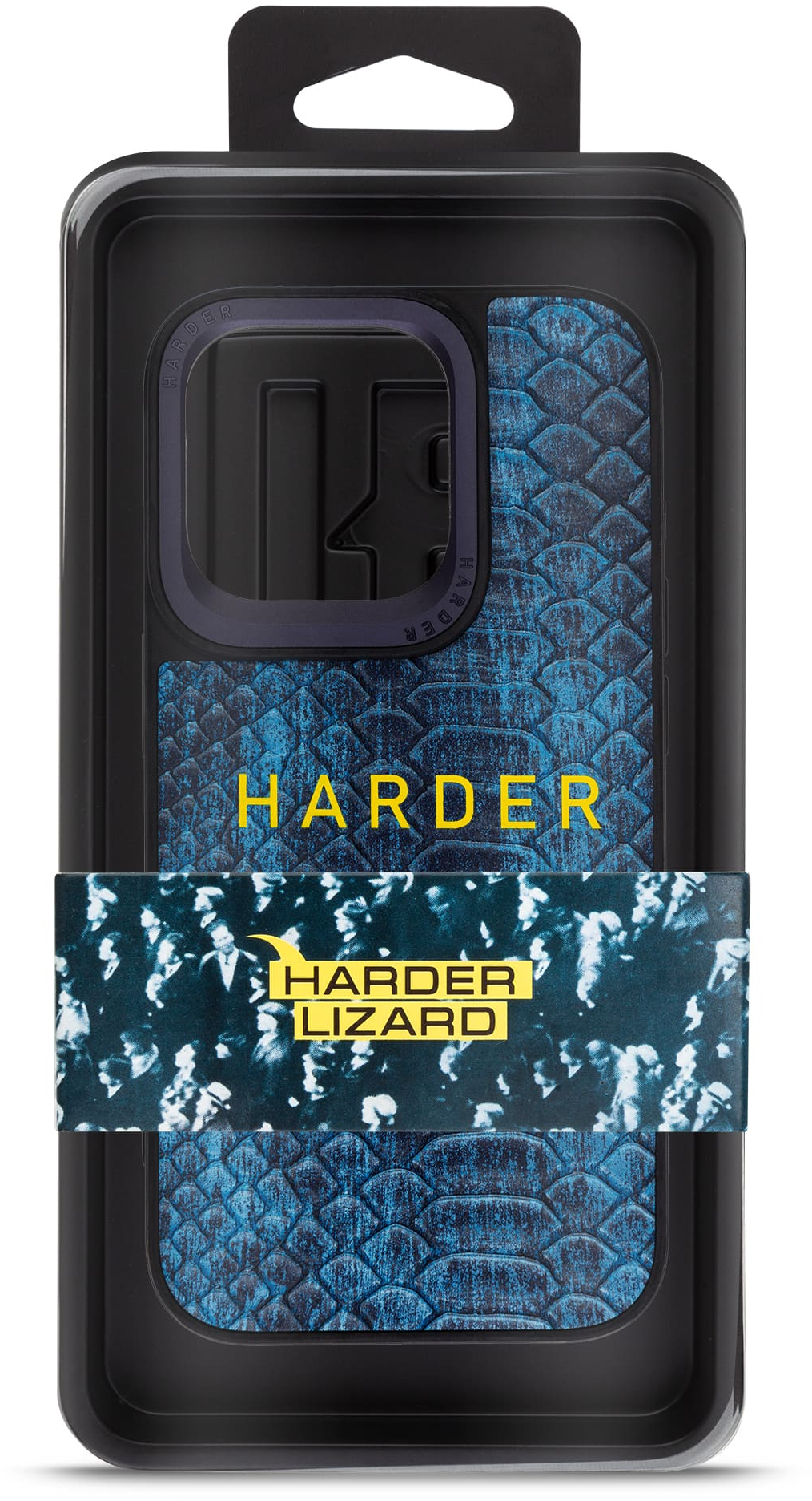 Чехол Harder Lizard для Apple iPhone 14 Pro Blue (ARM76879) фото 