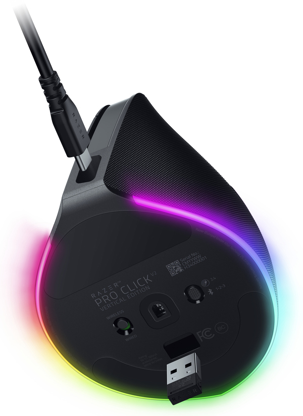 Ігрова миша Razer Pro Click V2 Verical Edition Black (RZ01-05250100-R3G1)фото