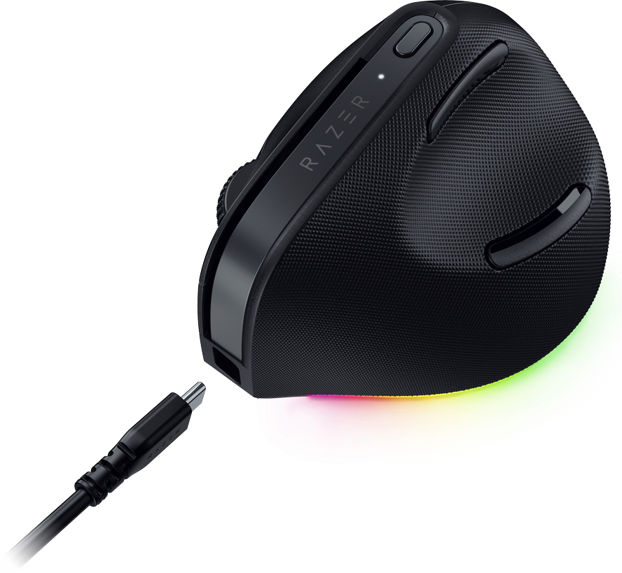 Ігрова миша Razer Pro Click V2 Verical Edition Black (RZ01-05250100-R3G1)фото