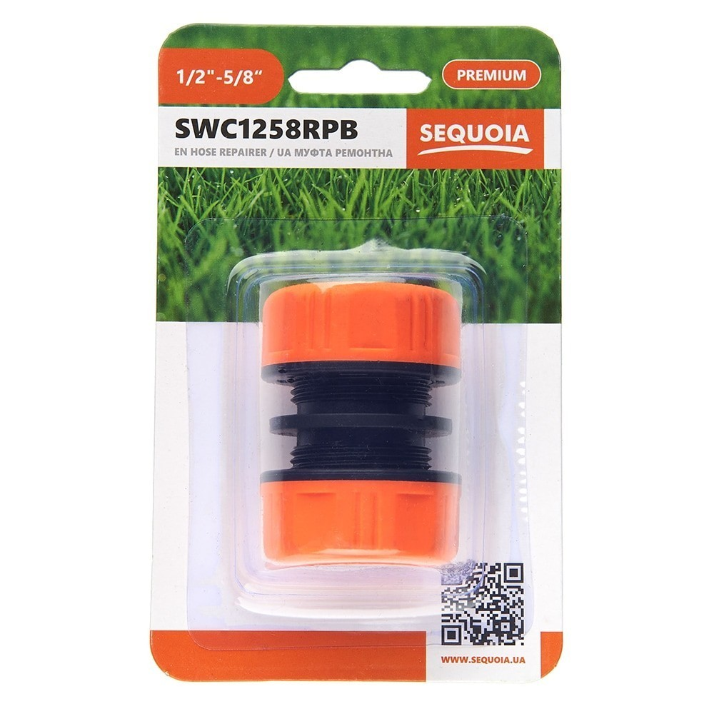 Коннектор для шланга SEQUOIA SWC1258RPB 1/2'-5/8' (SWC1258RPB) фото 2