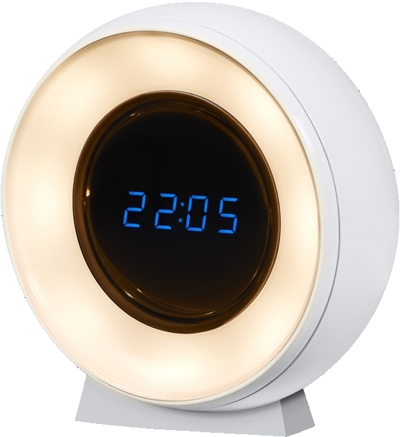 Світильник нічник з акумулятором OSRAM NIGHTLUX CLOCK 0.3Вт, 5Лм, білий (4099854530838)фото4
