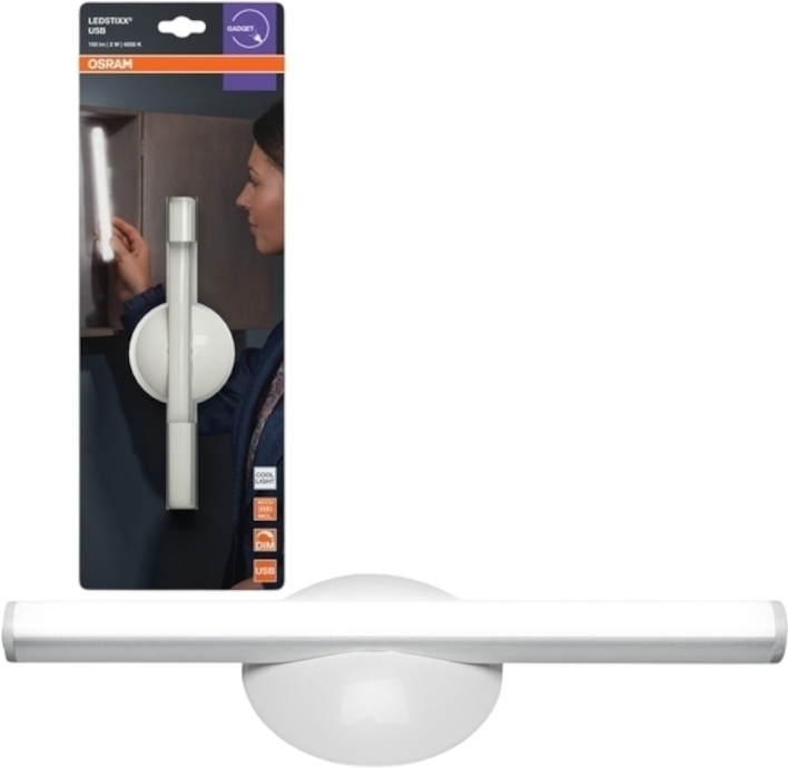 Светильник с аккумулятором OSRAM LEDSTIXX 2Вт, 150Лм, серый (4099854497599) фото 4