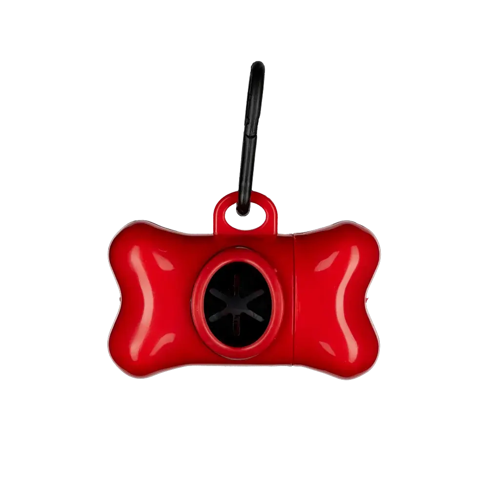 Диспенсер AnimAll MA6601 со сменными пакетами 1 рулон/15 штук красный фото 3