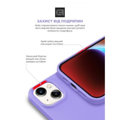 Чохол ArmorStandart ICON2 MagSafe для Apple iPhone 14 Plus Lilac (ARM68396)фото7