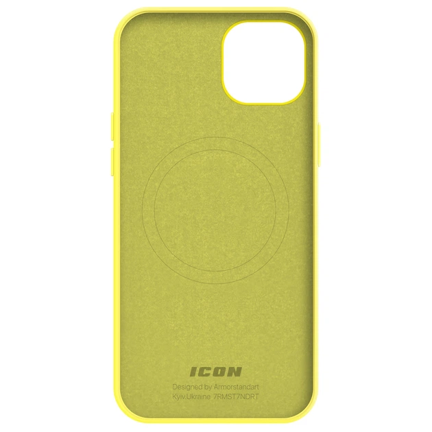 Чехол ArmorStandart ICON2 MagSafe для Apple iPhone 14 Plus Canary Yellow (ARM68400) фото 