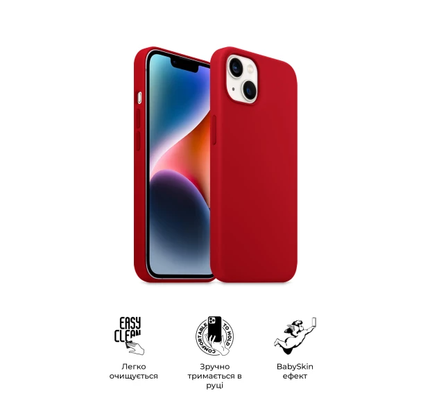 Чехол ArmorStandart ICON2 Case для Apple iPhone 14 Plus Red (ARM63610) фото 3