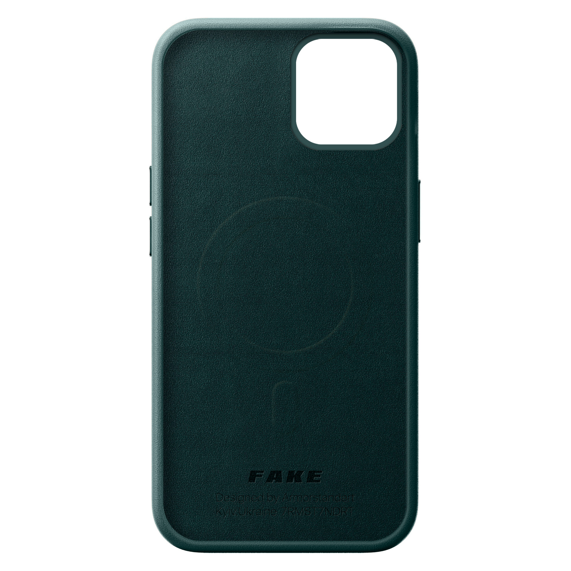 Чехол ArmorStandart FAKE Leather Case для Apple iPhone 14 Shirt Green (ARM64393) фото 2