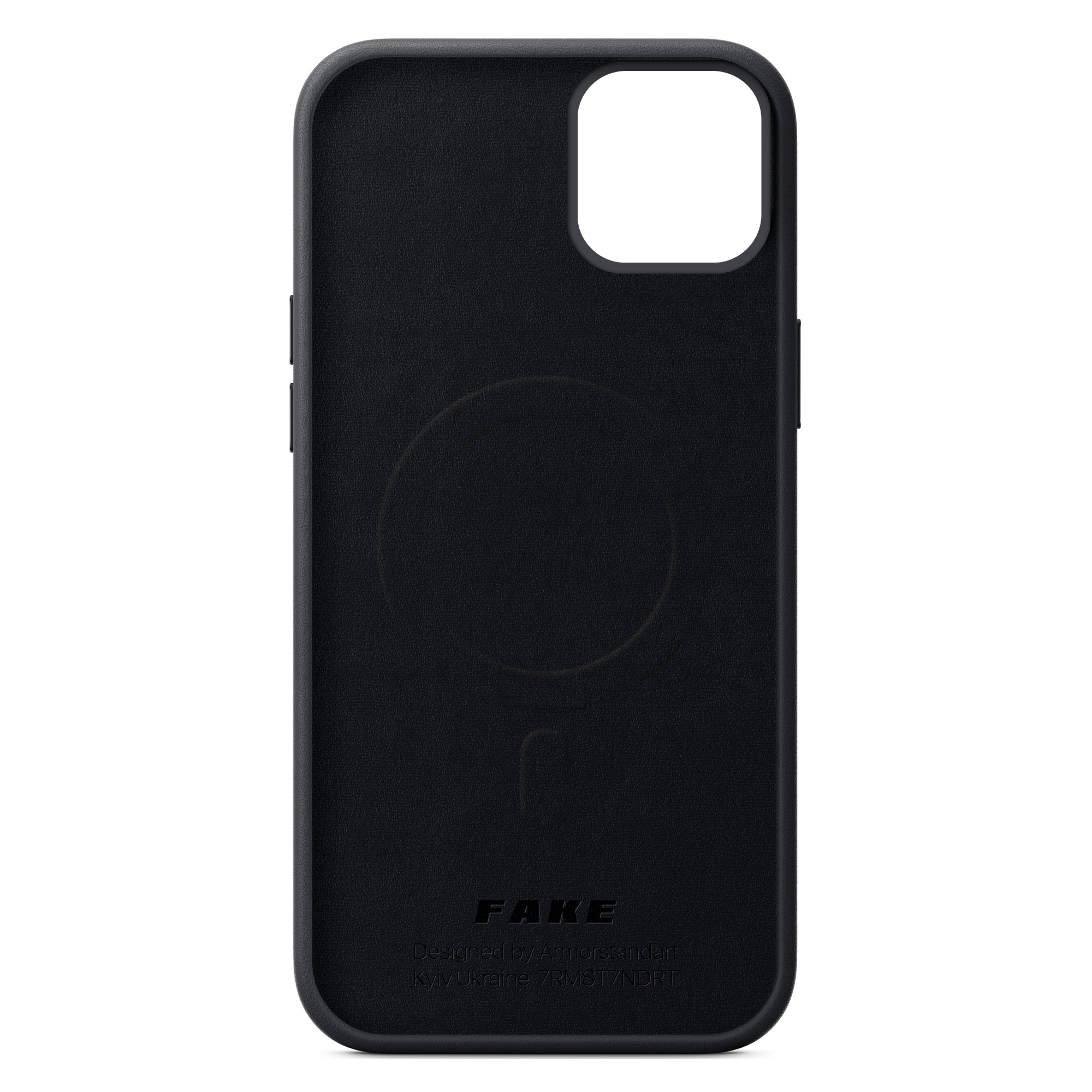 Чехол ArmorStandart FAKE Leather Case для Apple iPhone 14 Plus Black (ARM64394) фото 2