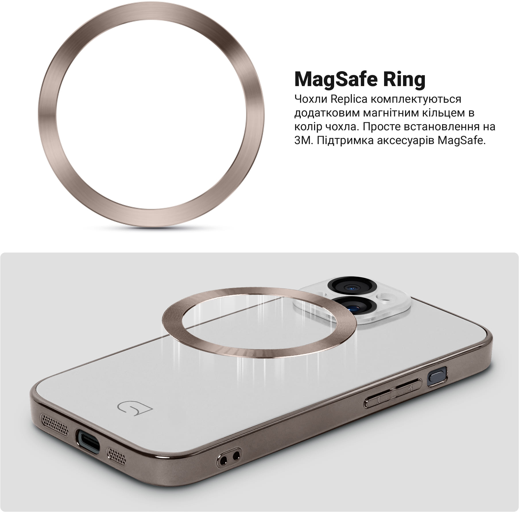 Чехол ArmorStandart Replica MagSafe для Apple iPhone 14 White (ARM76220) фото 4