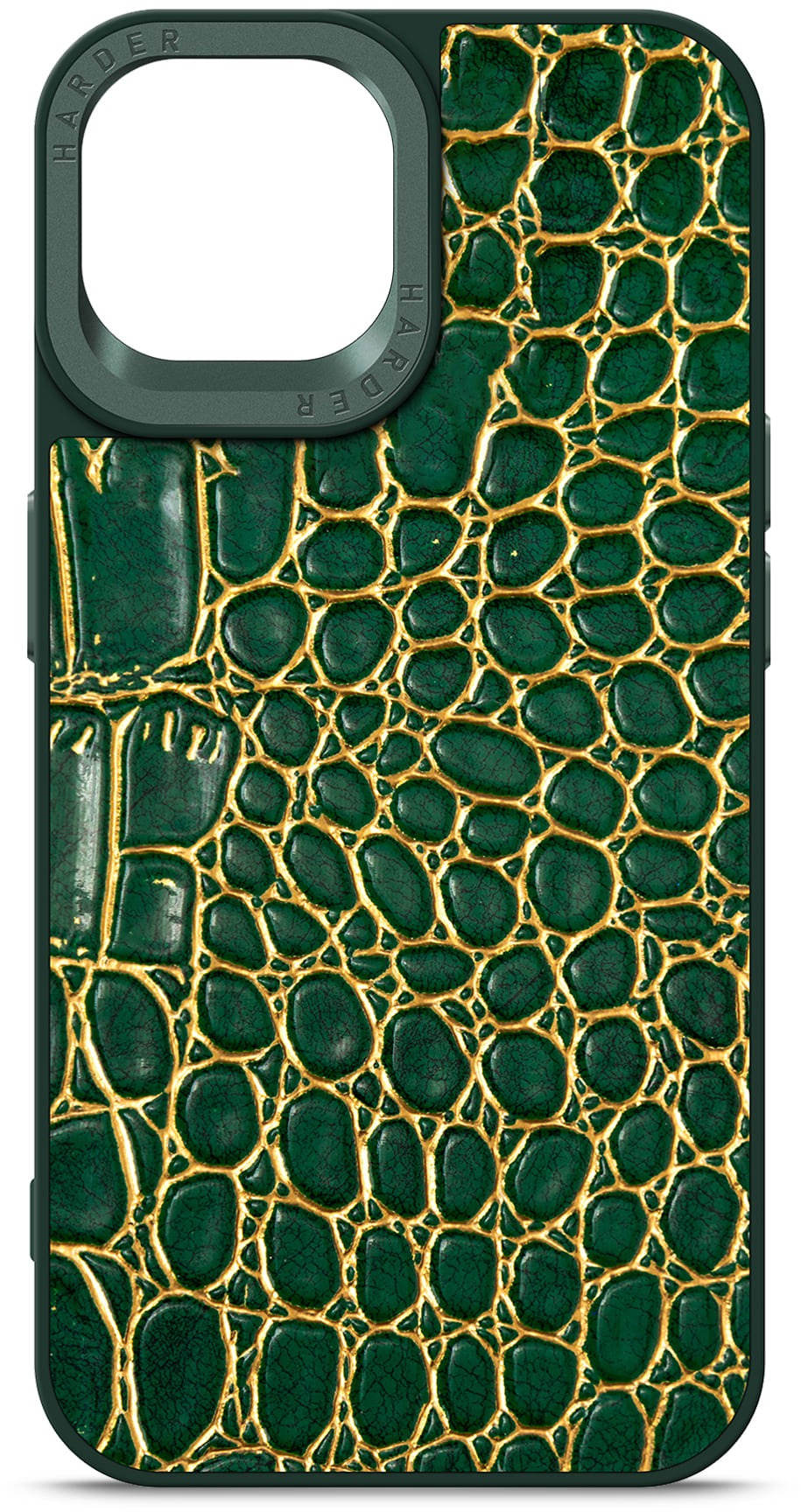 Чехол Harder Crocosaur для Apple iPhone 14 Green (ARM76714) фото 2