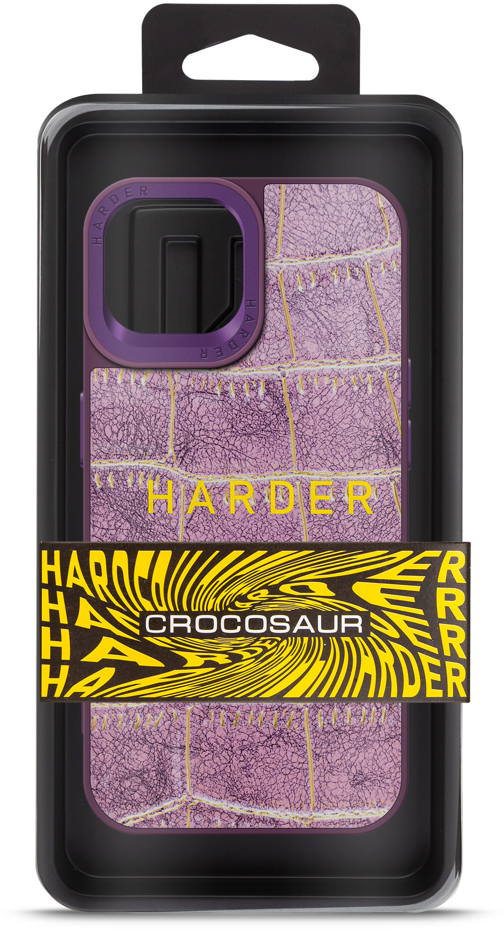 Чехол Harder Crocosaur для Apple iPhone 14 Purple (ARM76716) фото 3