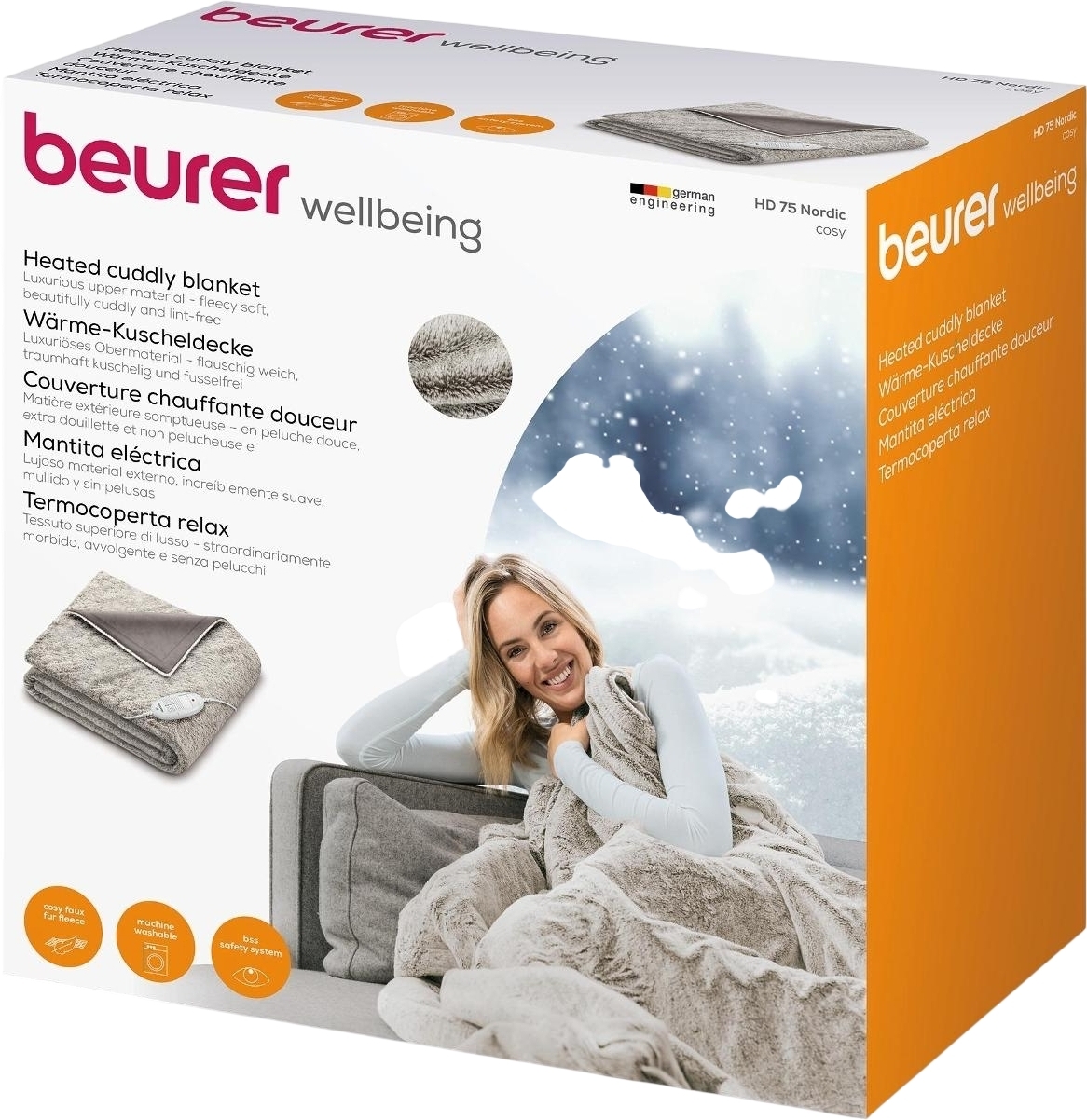 Електрогрілка Beurer HD 75 NORDICфото2