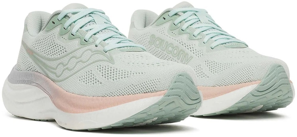 Кроссовки для бега женские Saucony RIDE 19 S11055-128 38 (7 US) мятные фото 3