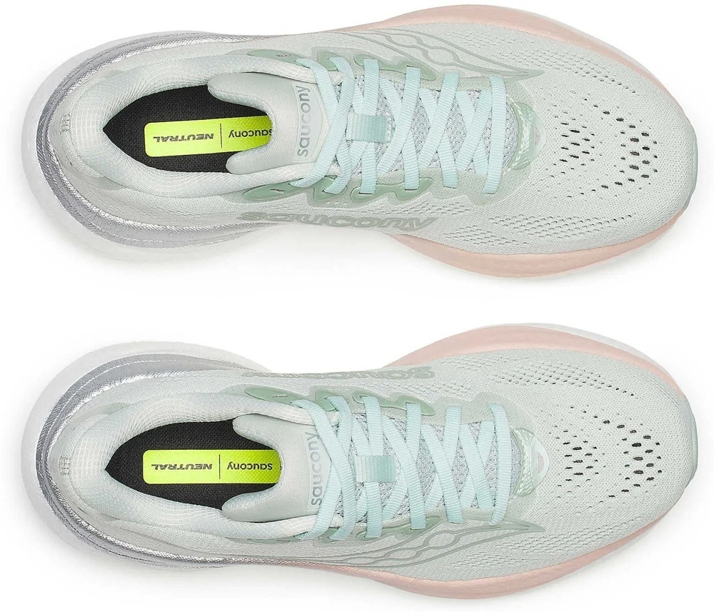 Кроссовки для бега женские Saucony RIDE 19 S11055-128 40 (8,5 US) мятные фото 5