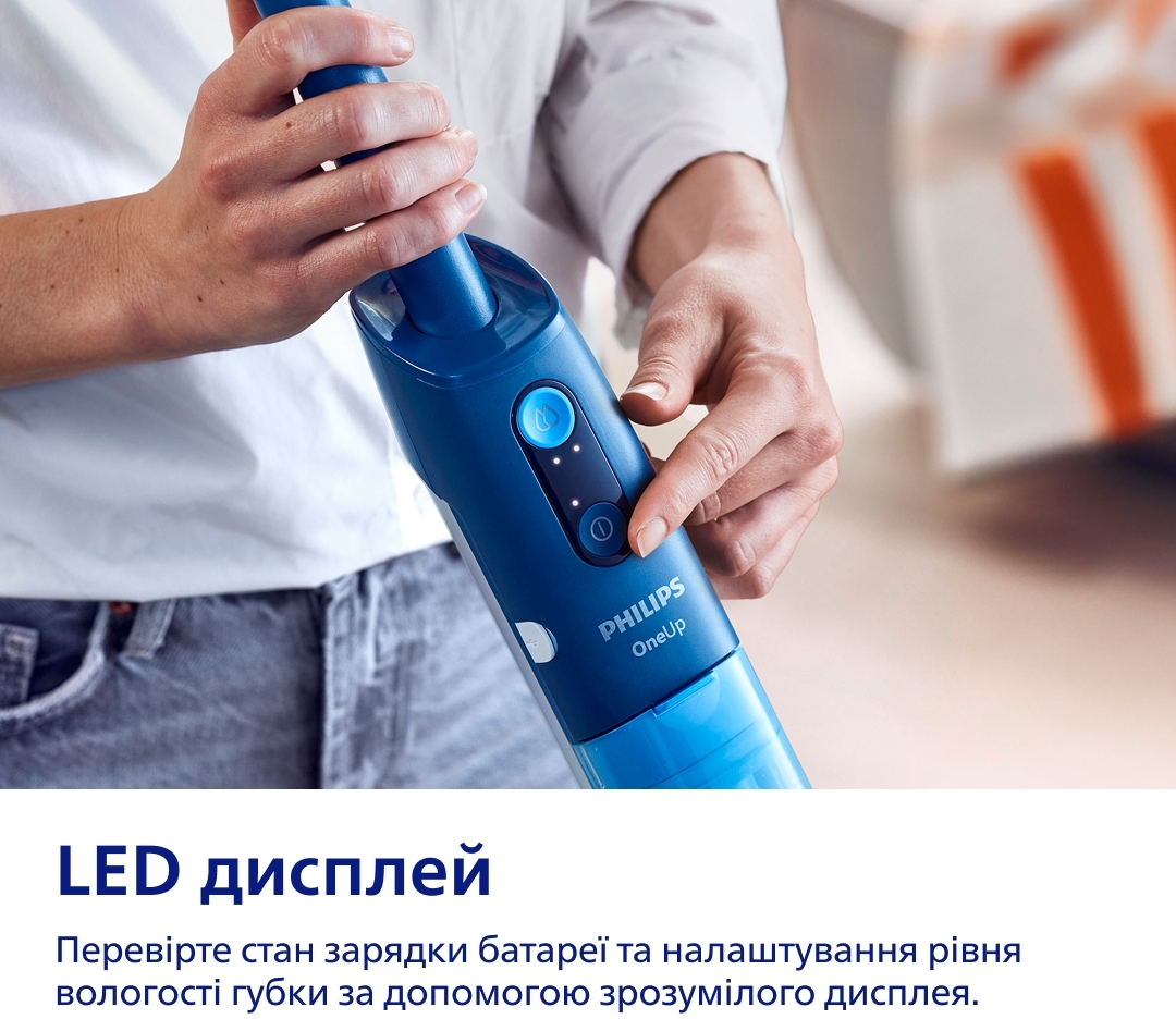 Электрическая швабра Philips OneUp серии 5000 XV5113/01 фото 10